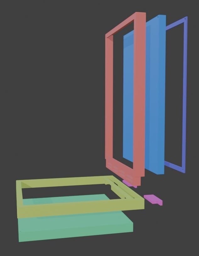 【受注生産】プラモデル展示スタンド HeXATスタンド type.F