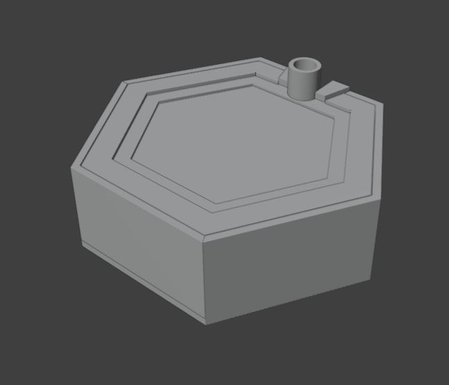 プラモデル展示スタンド兼収納箱 HeXATスタンド&ケース type.B2