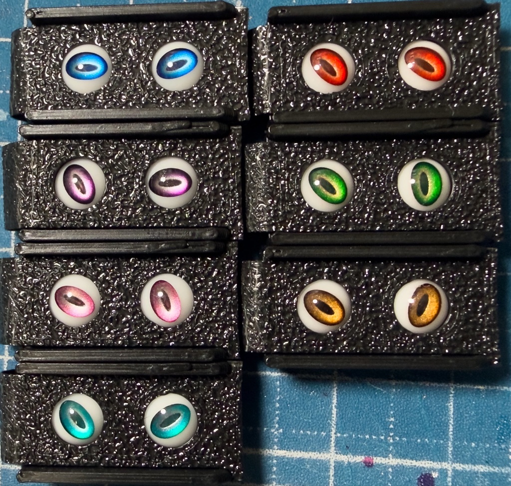 ドールアイgen.7.0 楕円3大2悪魔的瞳孔(5mm半球)