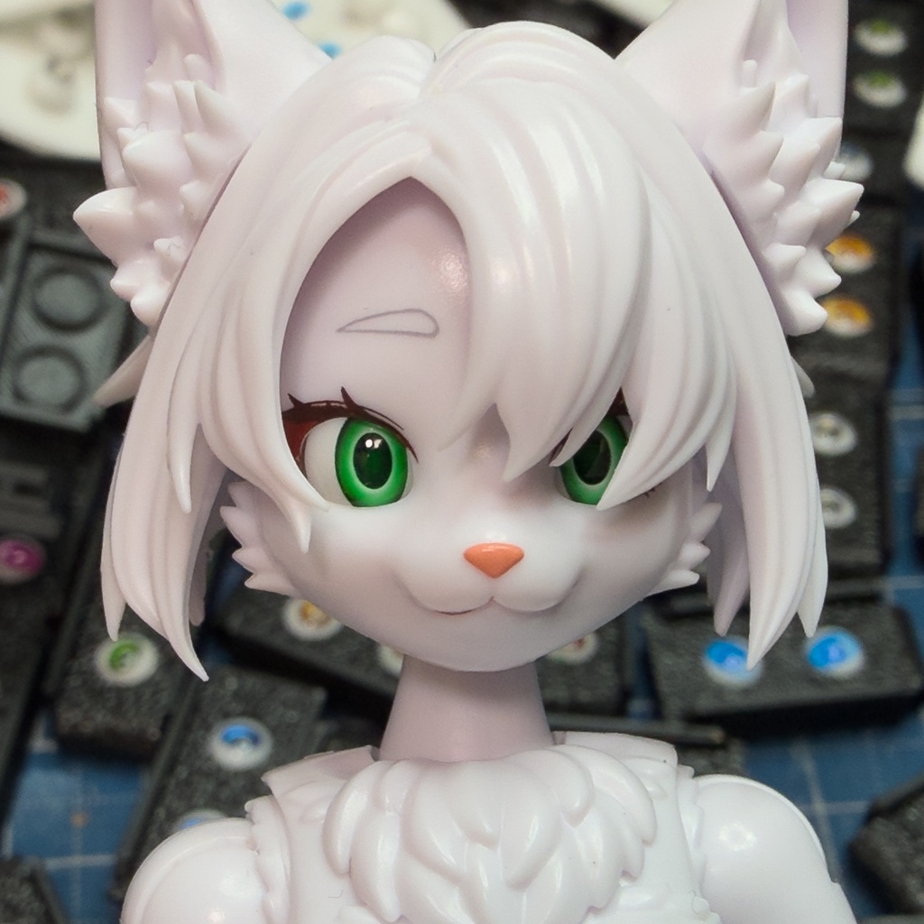 ドールアイgen.7.1 楕円1大2(5mm半球)