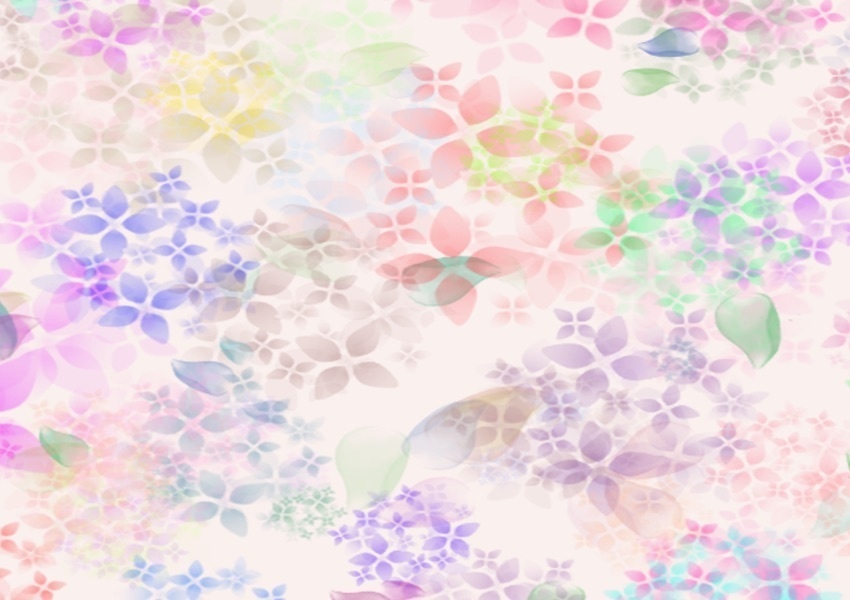 紫陽花の手帳型iPhoneケース