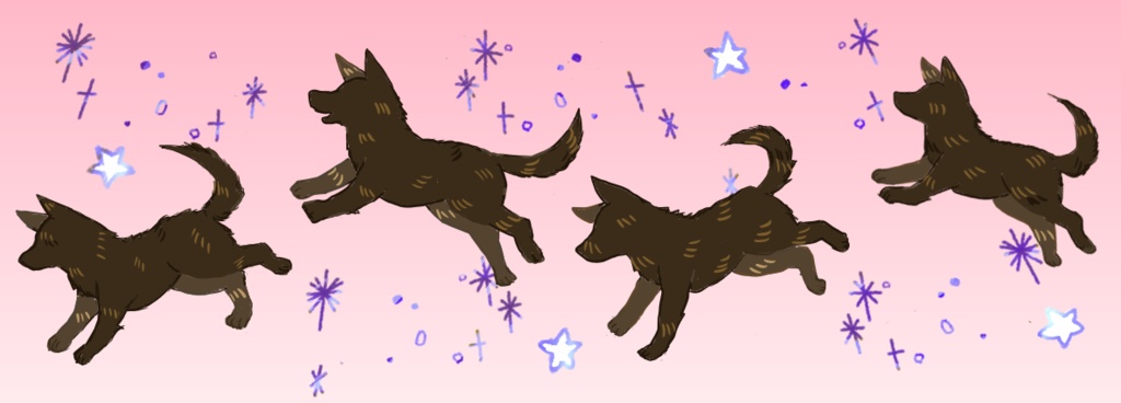 夢散歩の甲斐犬