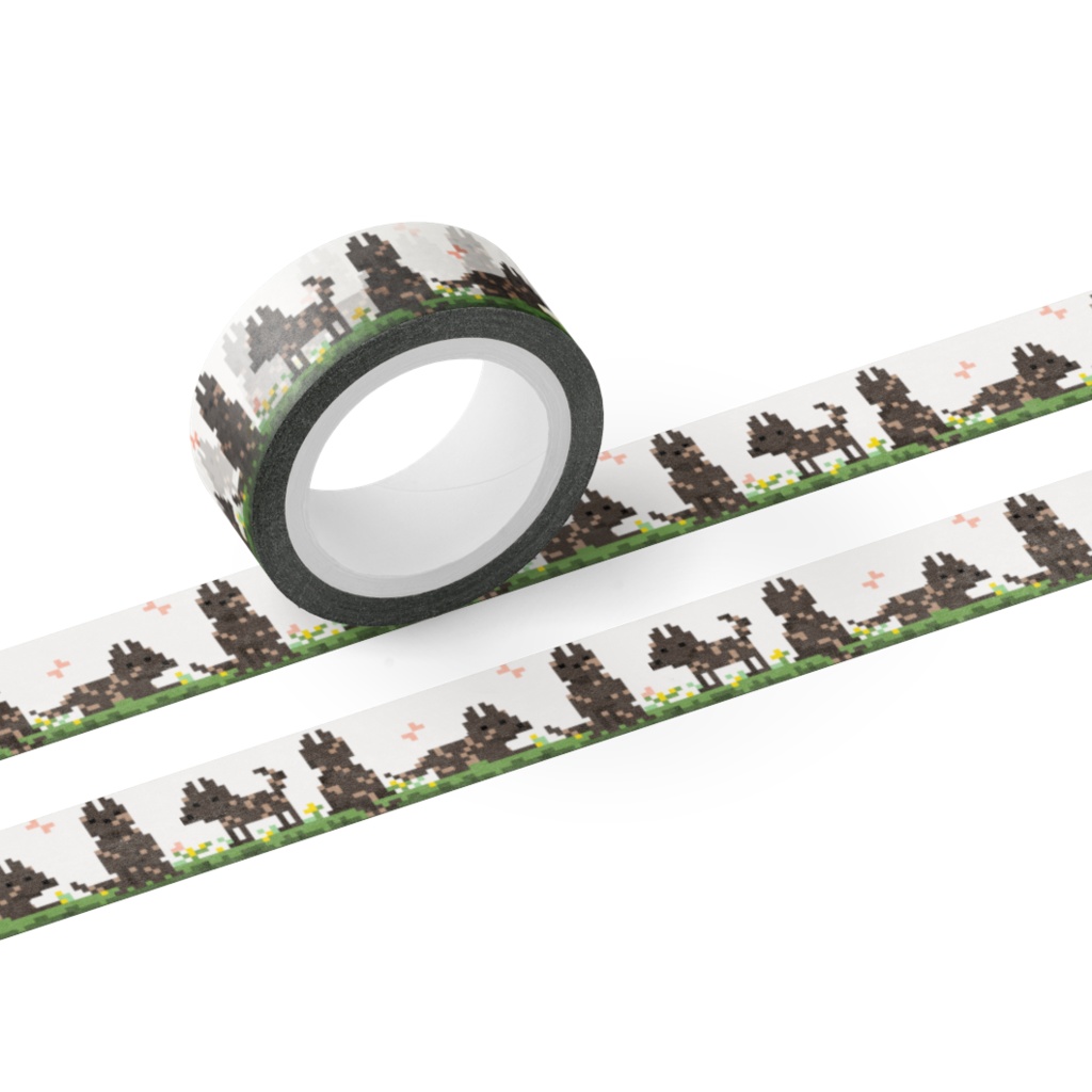 ドットの甲斐犬