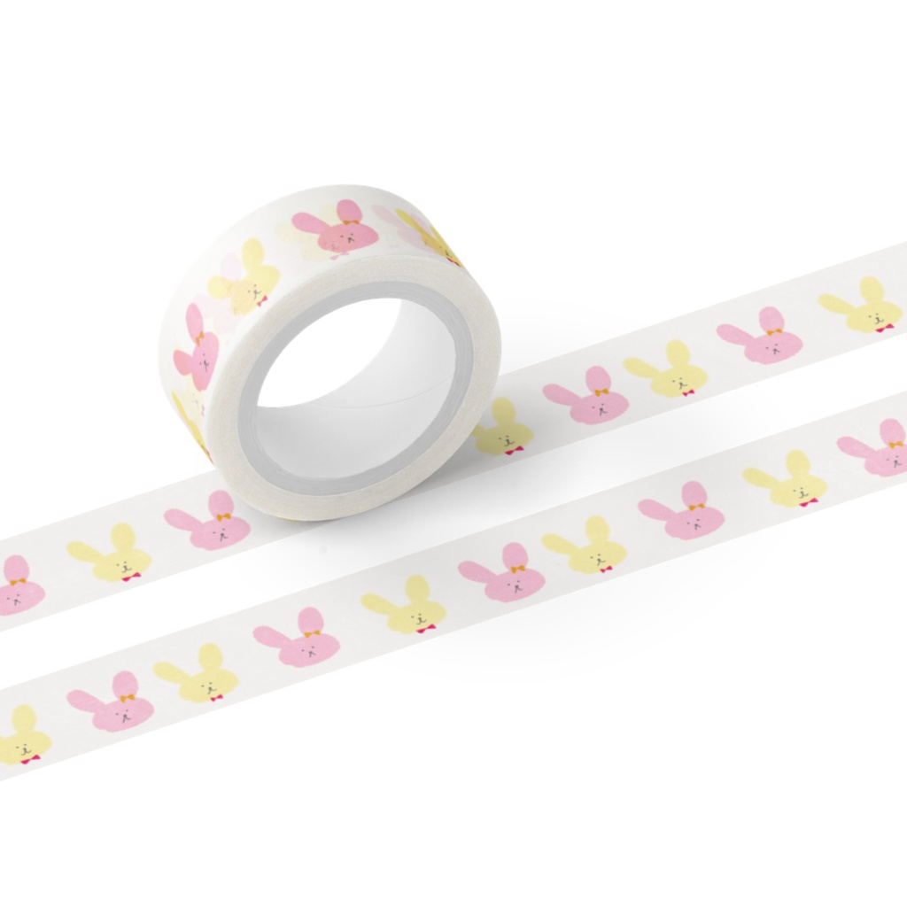 うさちゃんマスキングテープ