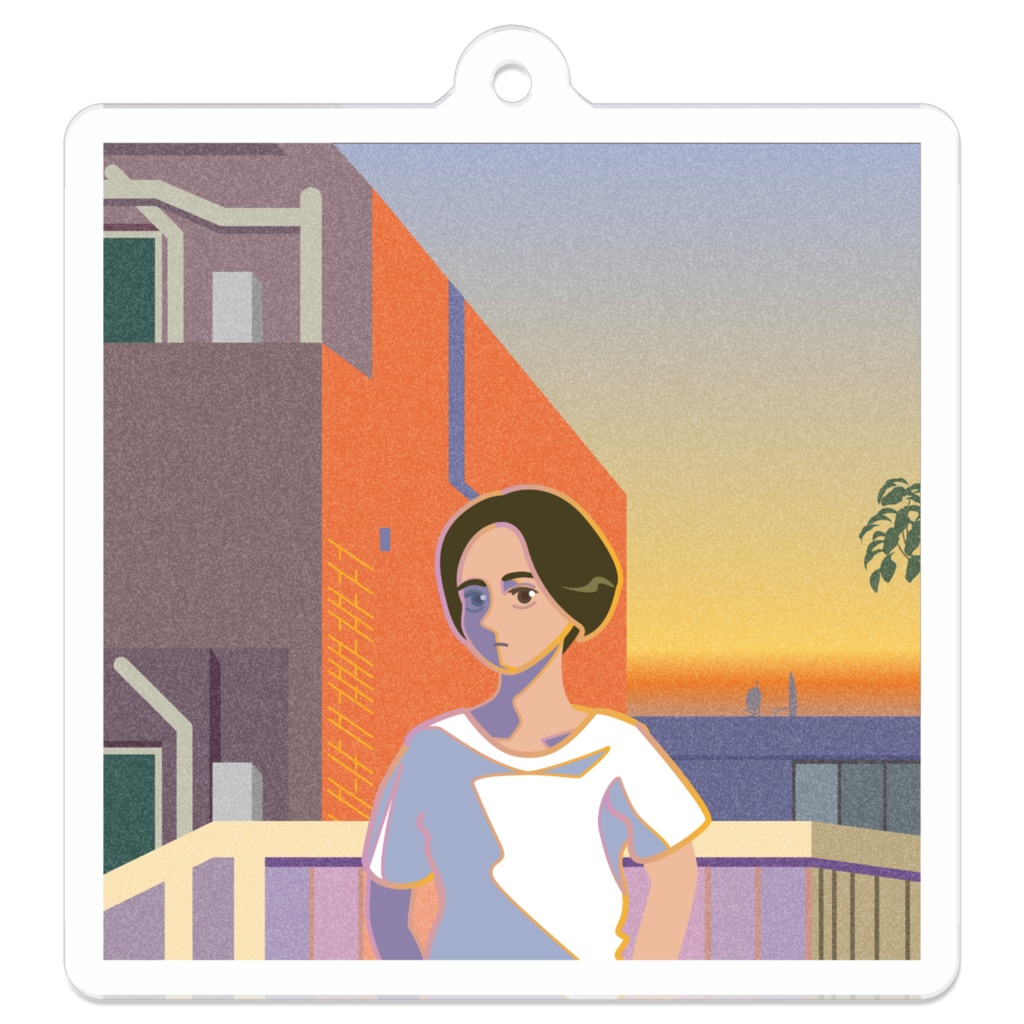 sunset street &boy キーホルダー