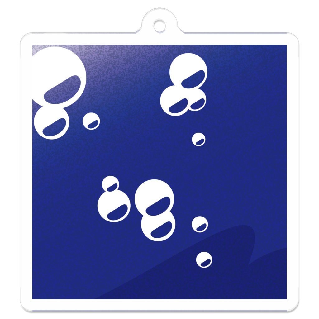 bubbles アクリルキーホルダー