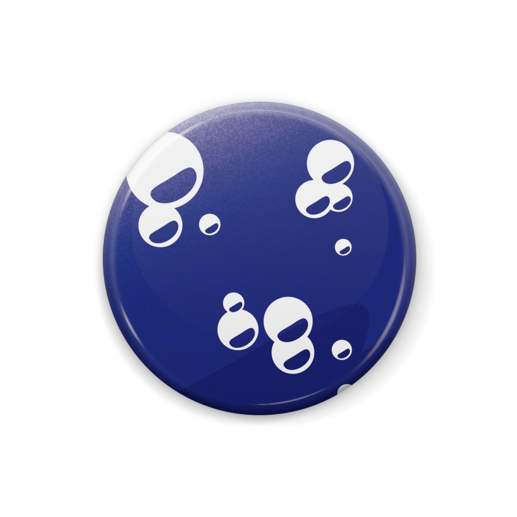 bubbles 缶バッジ