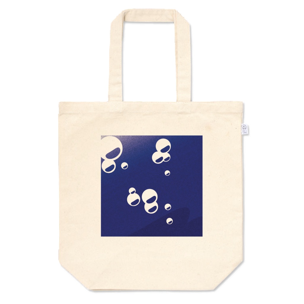 bubbles トートバッグ