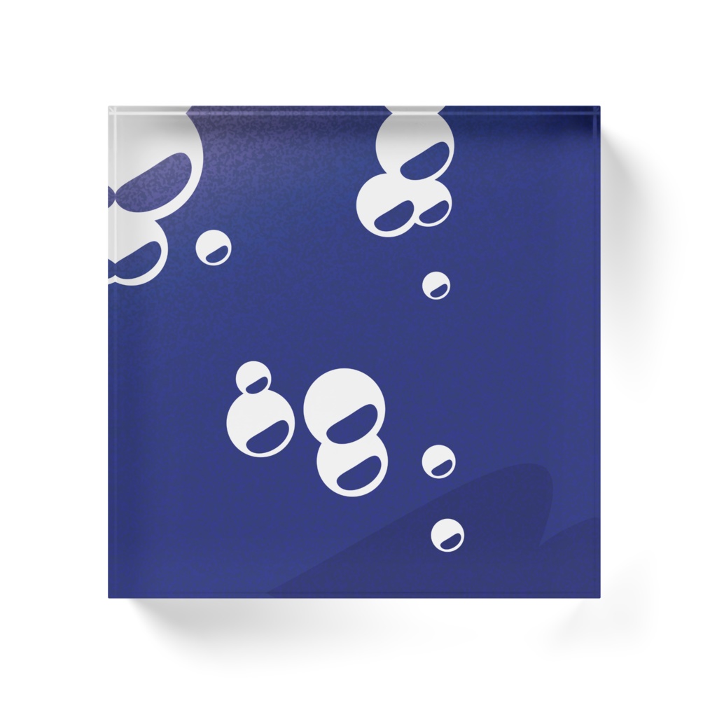 bubbles アクリルブロック
