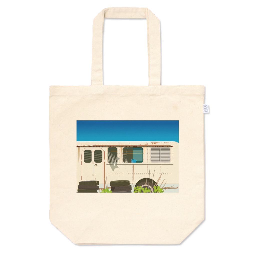 cat bus トートバッグ