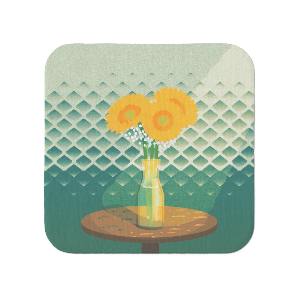 sunflower ミニタオル