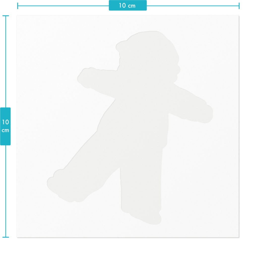大の字虚無シール