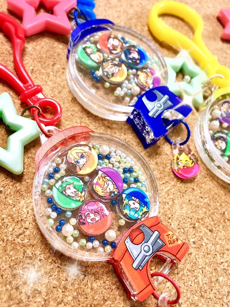 モンストシャカシャカアクキー(全4種類)