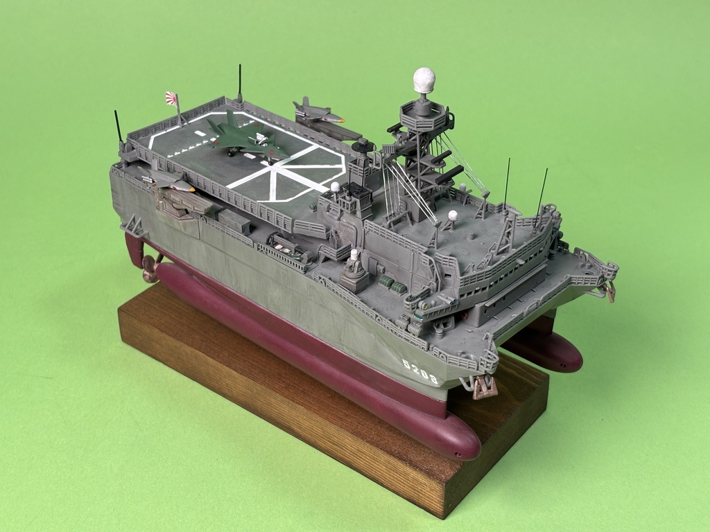 The X day　ひびき級三番艦〝あき〟特務仕様（1/350）組立キット