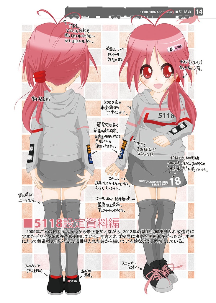 東横線5118編成10周年記念誌『■5118改』