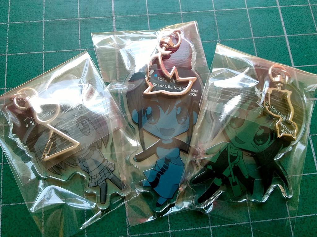 千代田さん 新アクリルキーホルダー