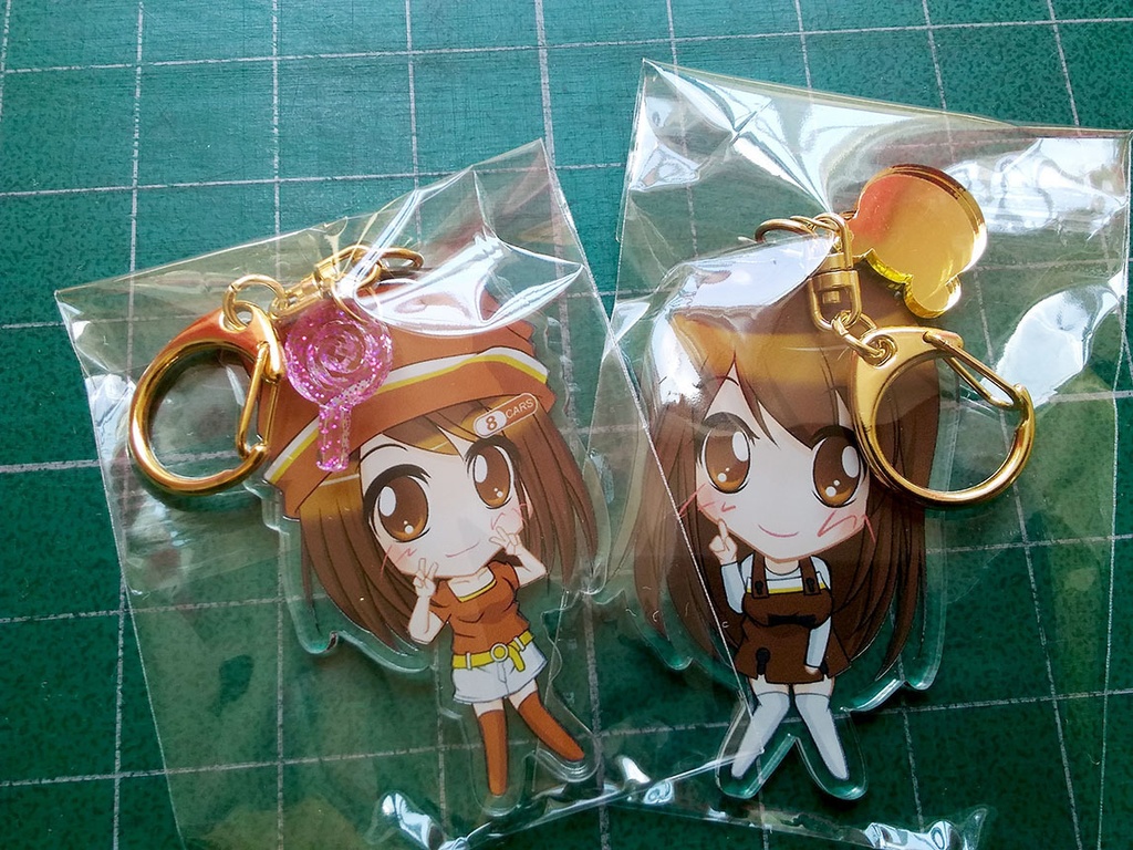 有楽町さん 新アクリルキーホルダー