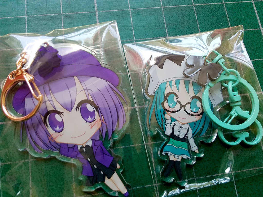 半蔵さん 新アクリルキーホルダー