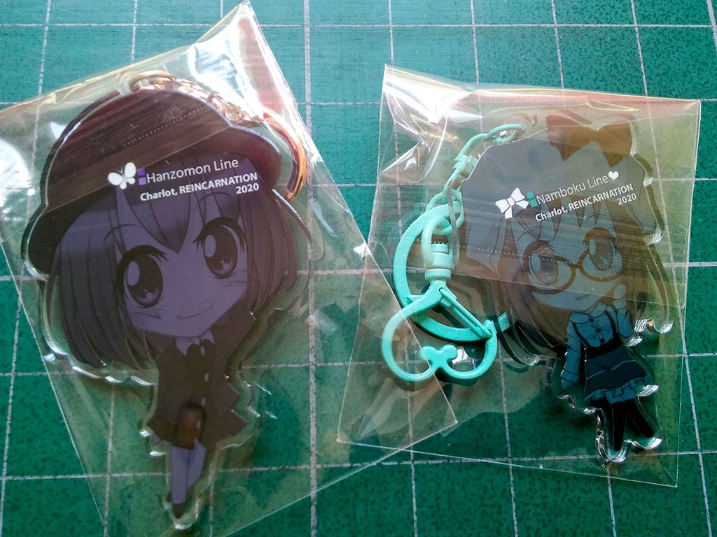 半蔵さん 新アクリルキーホルダー