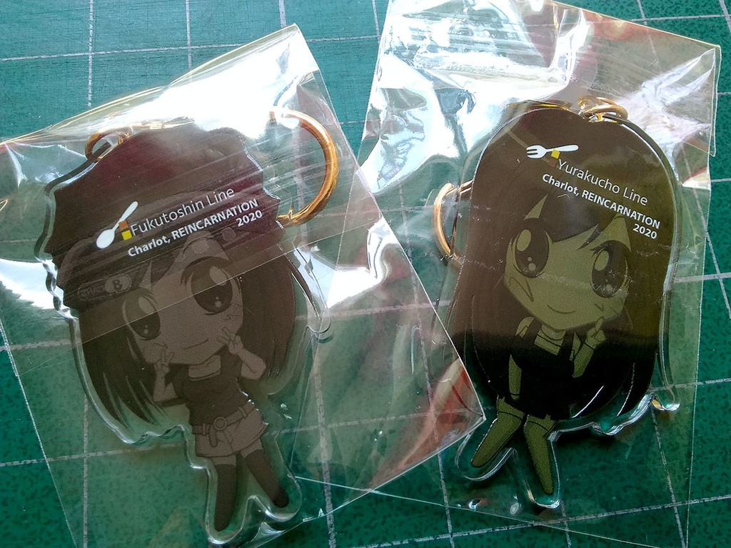 副都心さん 新アクリルキーホルダー