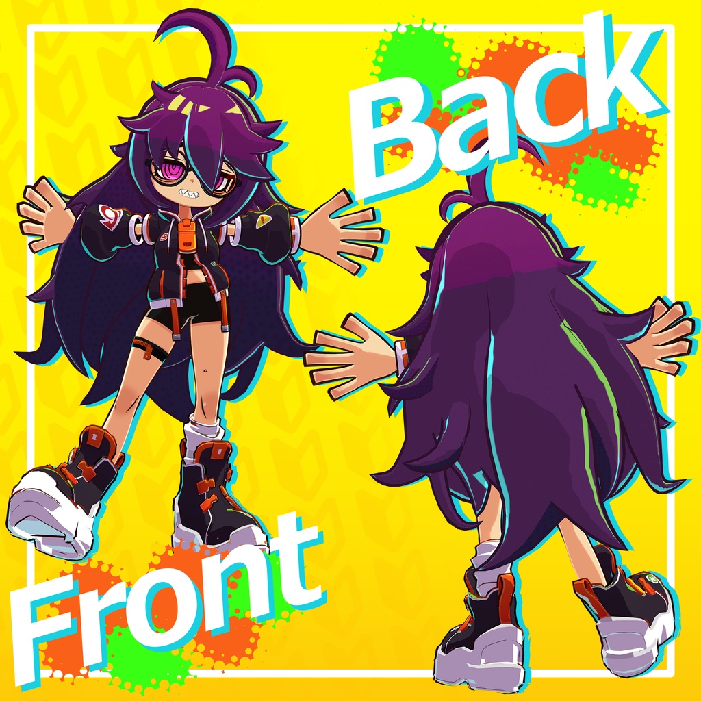 【オリジナル3Dモデル】毒島モリミ