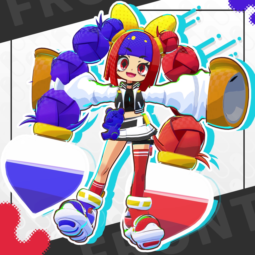 【オリジナル3Dモデル】ヤク師寺きまり