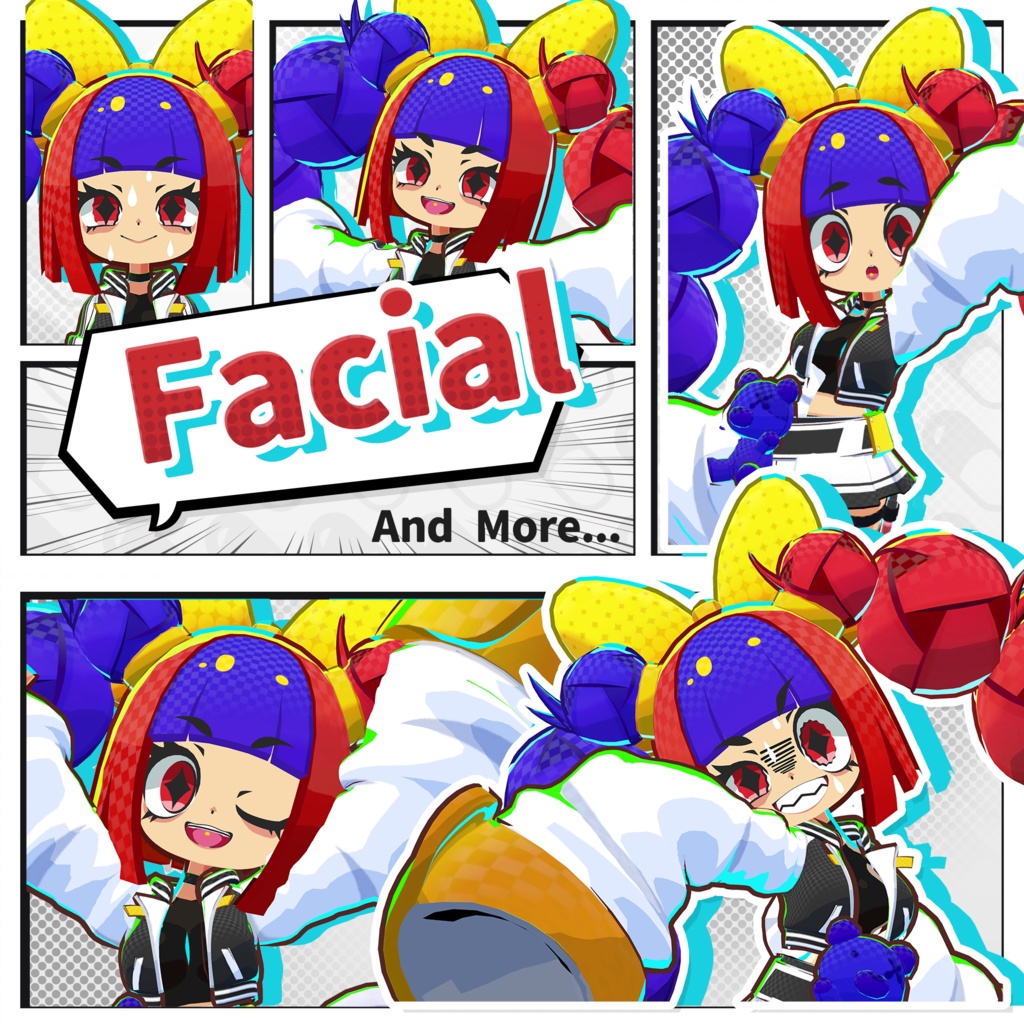 【オリジナル3Dモデル】ヤク師寺きまり