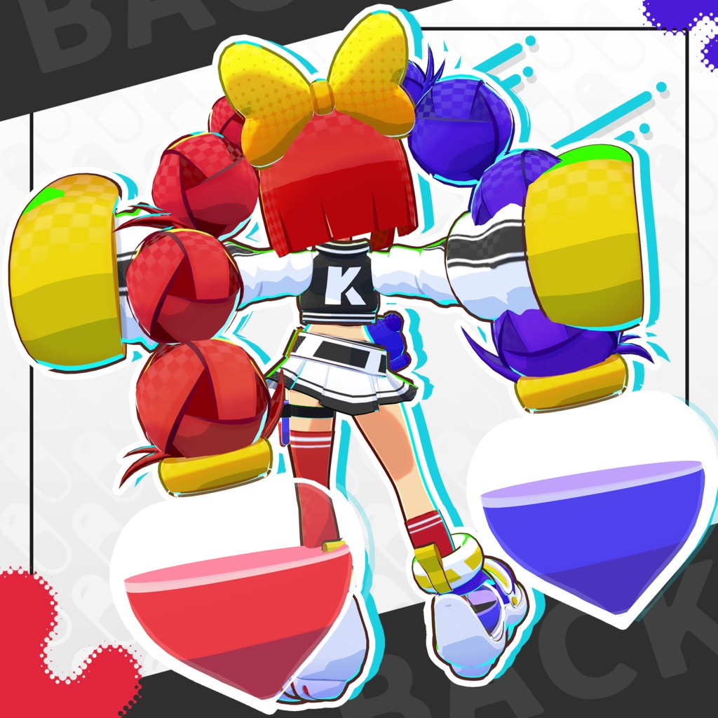 【オリジナル3Dモデル】ヤク師寺きまり