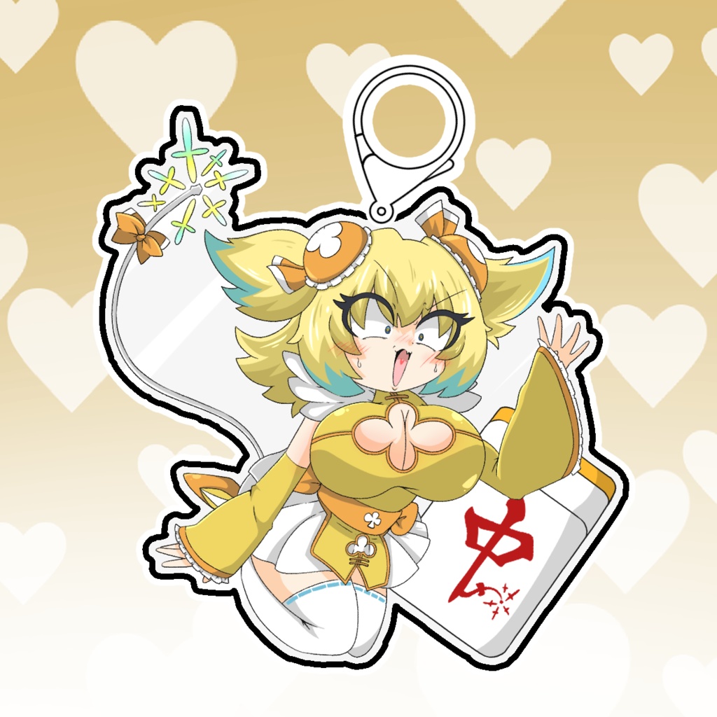 【イヨ】【パイン】アクリルキーホルダー