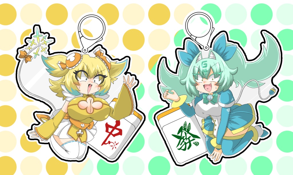 【イヨ】【パイン】アクリルキーホルダー