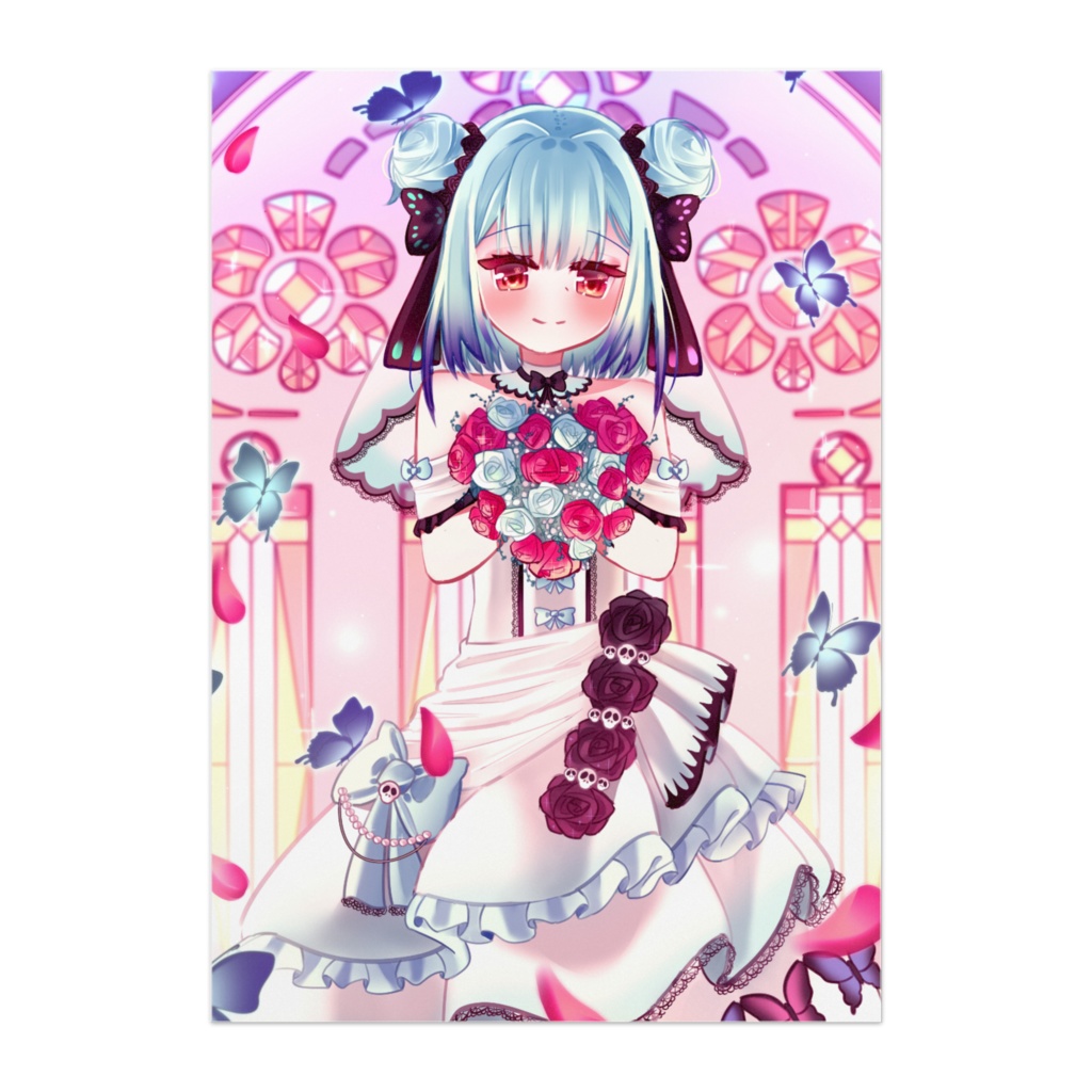 るちゃん「結婚式 // お誕生日」ポスター