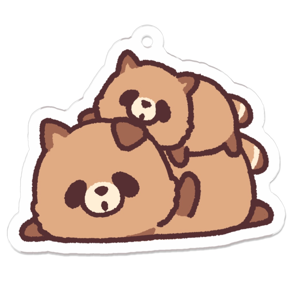 ぼくはたぬき（なかよし）アクリルキーホルダー