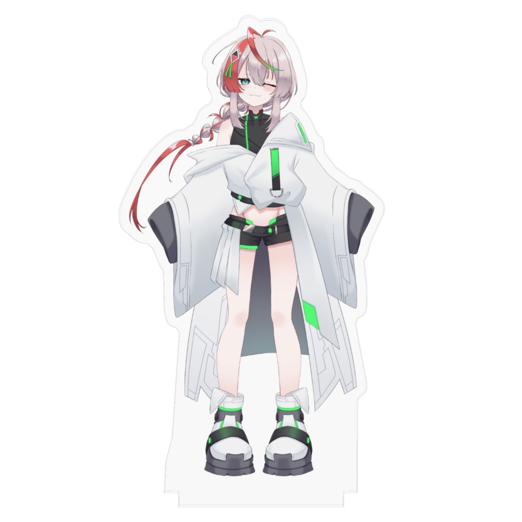 朱鱗アクリルフィギュアサイバー衣装ver