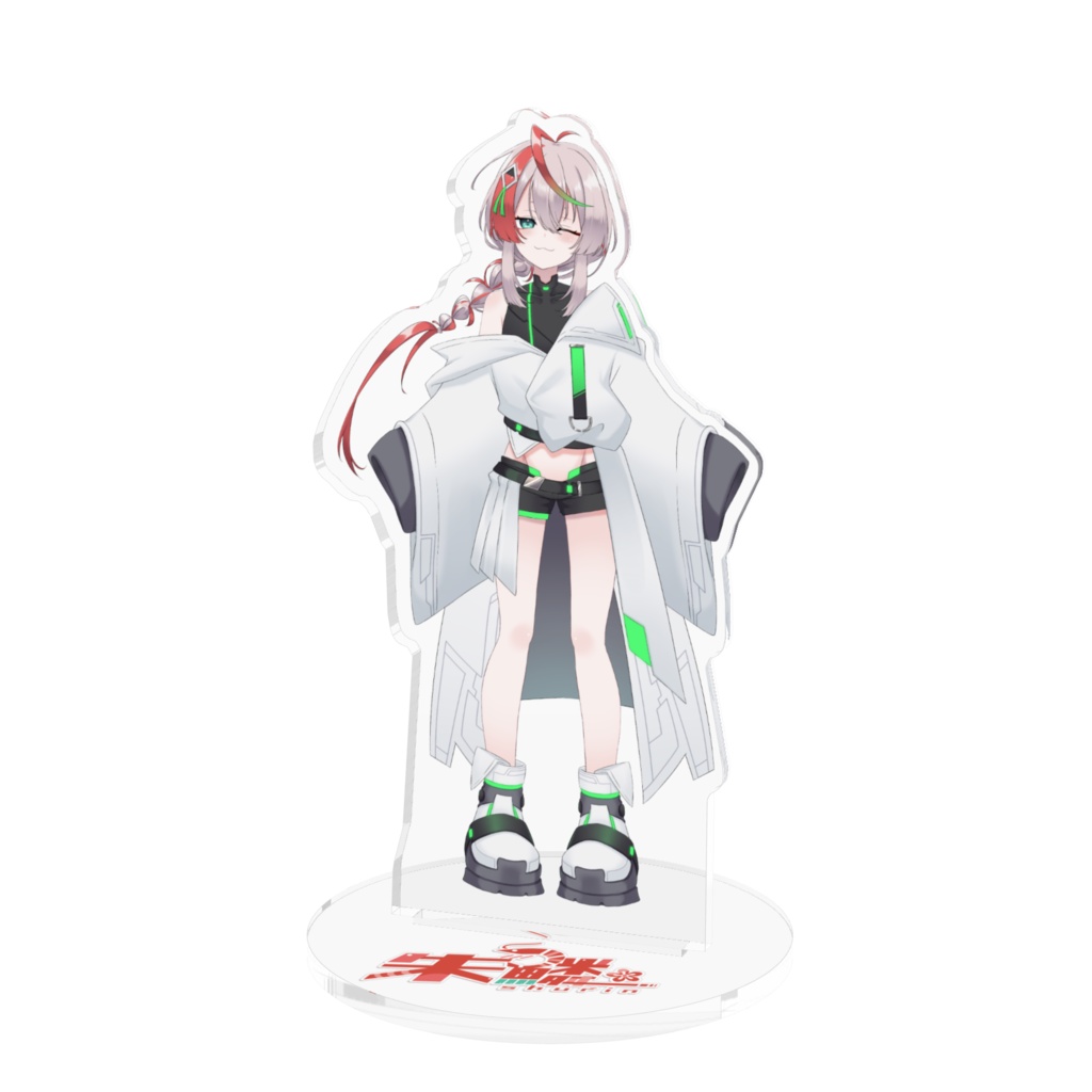 朱鱗アクリルフィギュアサイバー衣装ver