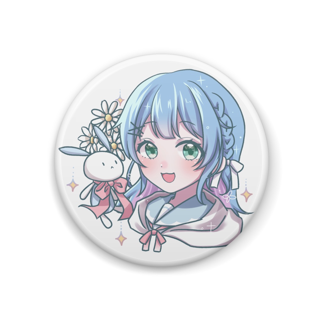 白雪梓    缶バッジ