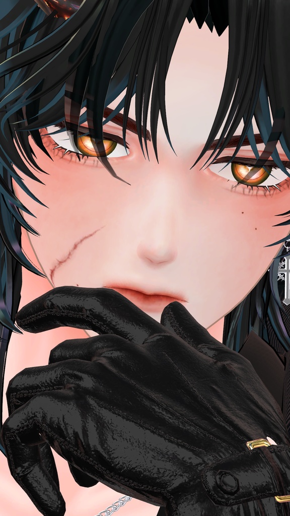 DEMIAN BAT MAKE UP (FACE+BODY+EYES)