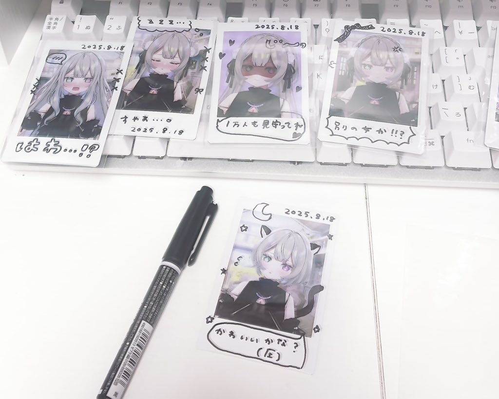 【数量限定】新髪型チェキ(ラクガキつき)　#べるえぽっく
