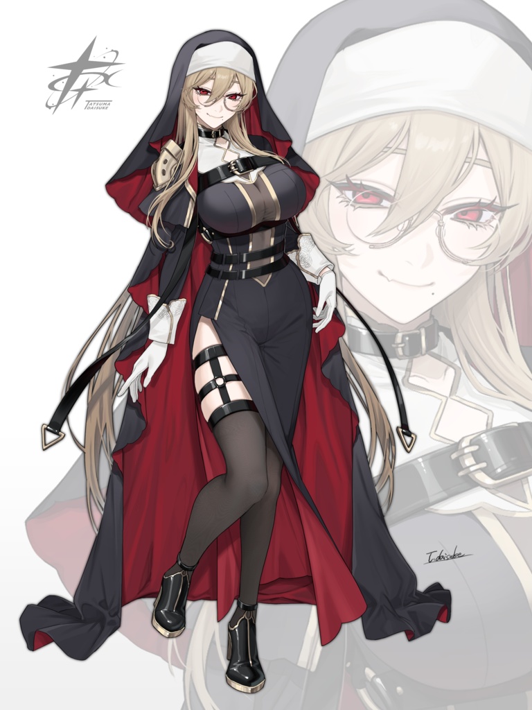 吸血鬼シスターさんBIGアクリルスタンド