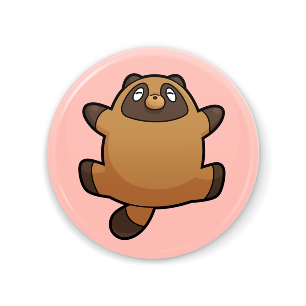 タヌキのたぬやん(ジャンプ) 缶ミラー