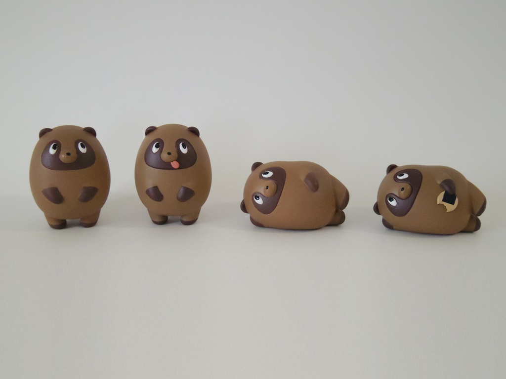 タヌキのたぬやん【寝】塗装済みフィギュア