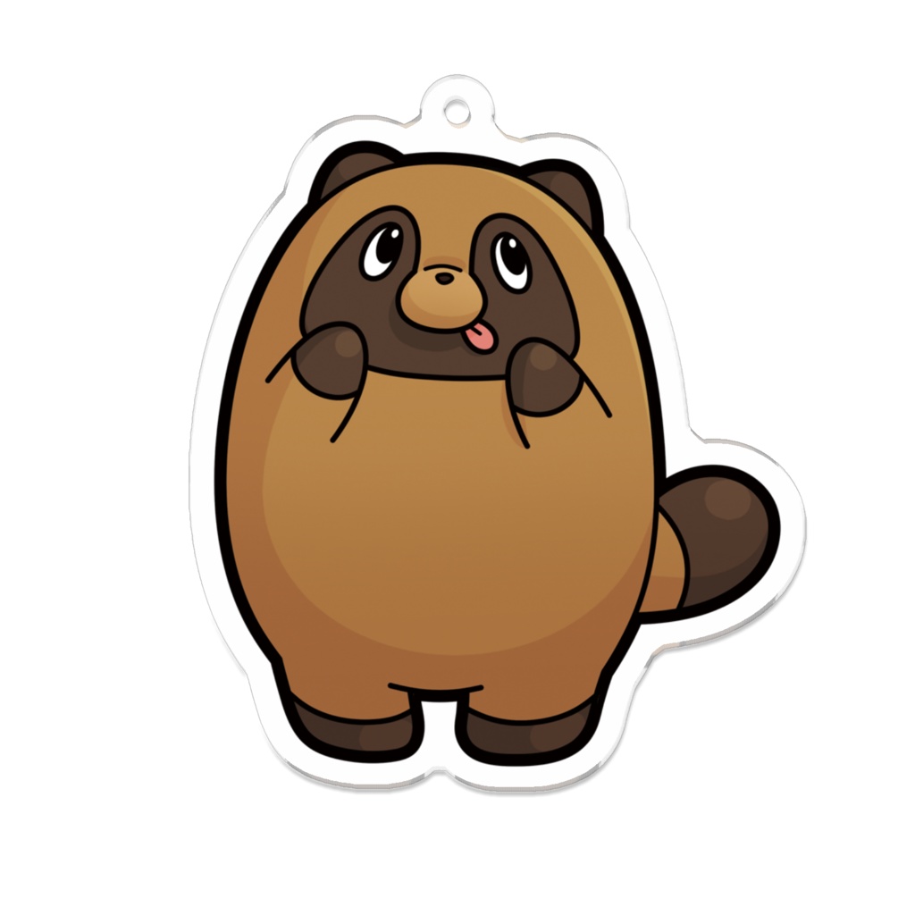 タヌキのたぬやん アクリルキーホルダー