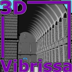 【可動・軽量化対応】中世ヨーロッパ風・大規模図書館