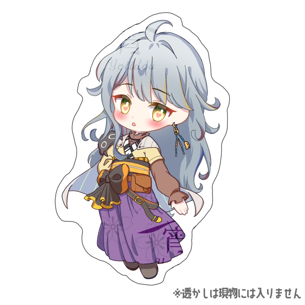 【常設】ミニキャラステッカー②