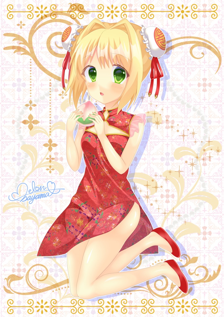 【SALE】きらもぐチャイナちゃん3てんセット🍑