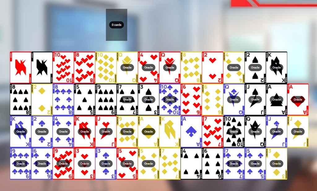 シンプルなトランプデザイン/Simple playing card design