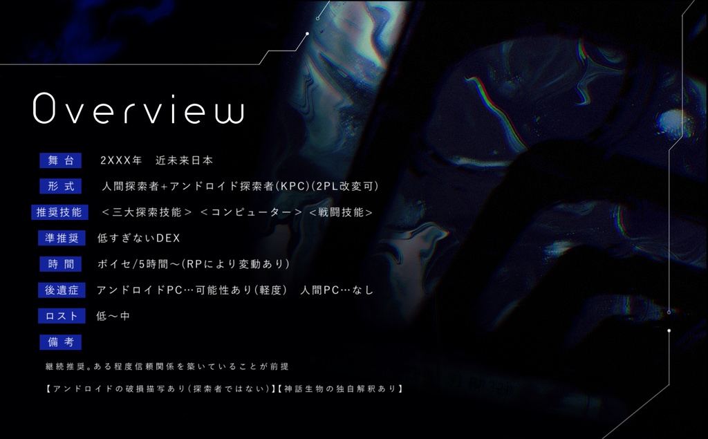 CoCシナリオ「ブリキの熱悩」SPLL:E192922