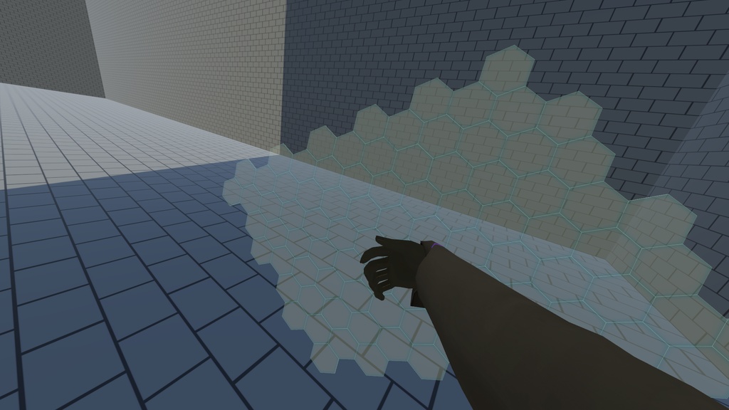 サイバー、SF系 ハニカム構造シールド