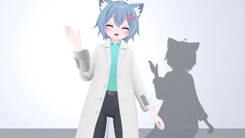 袖まくり白衣【ラスク対応】