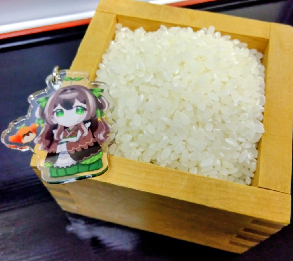 鈴芽ちゅんのアクリルキーホルダー5×5cm