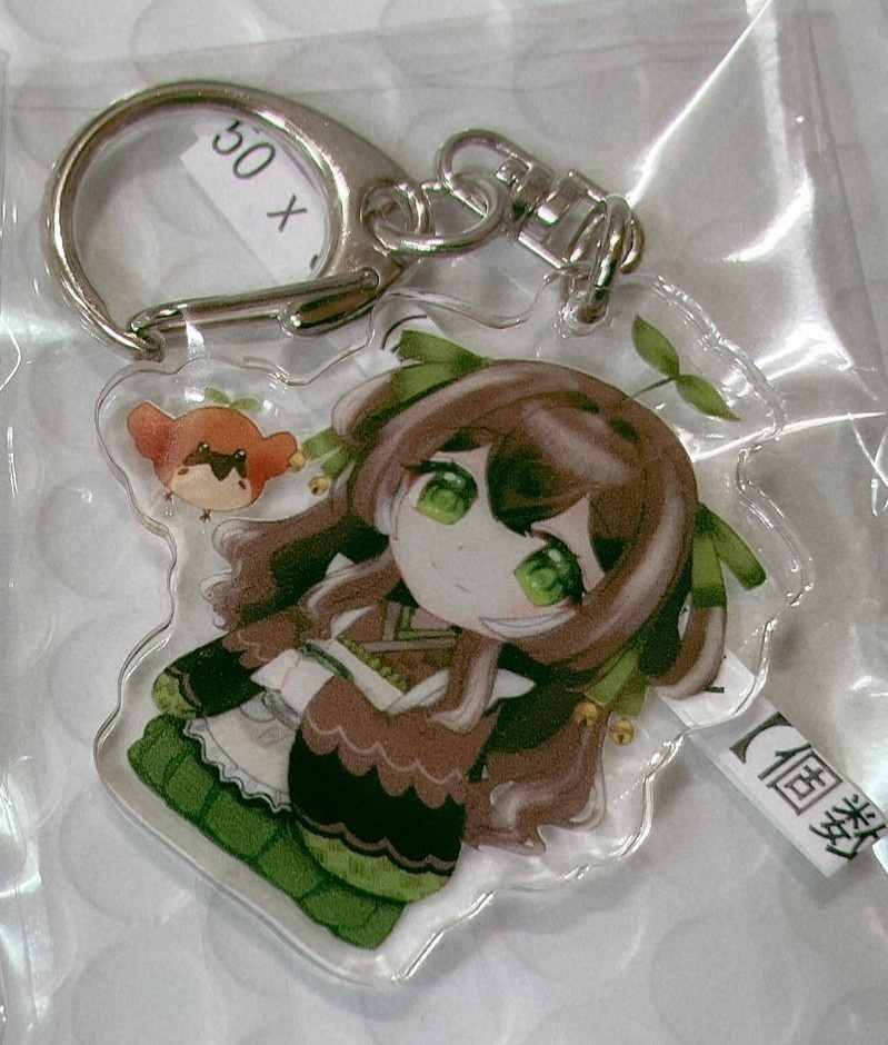 鈴芽ちゅんのアクリルキーホルダー5×5cm